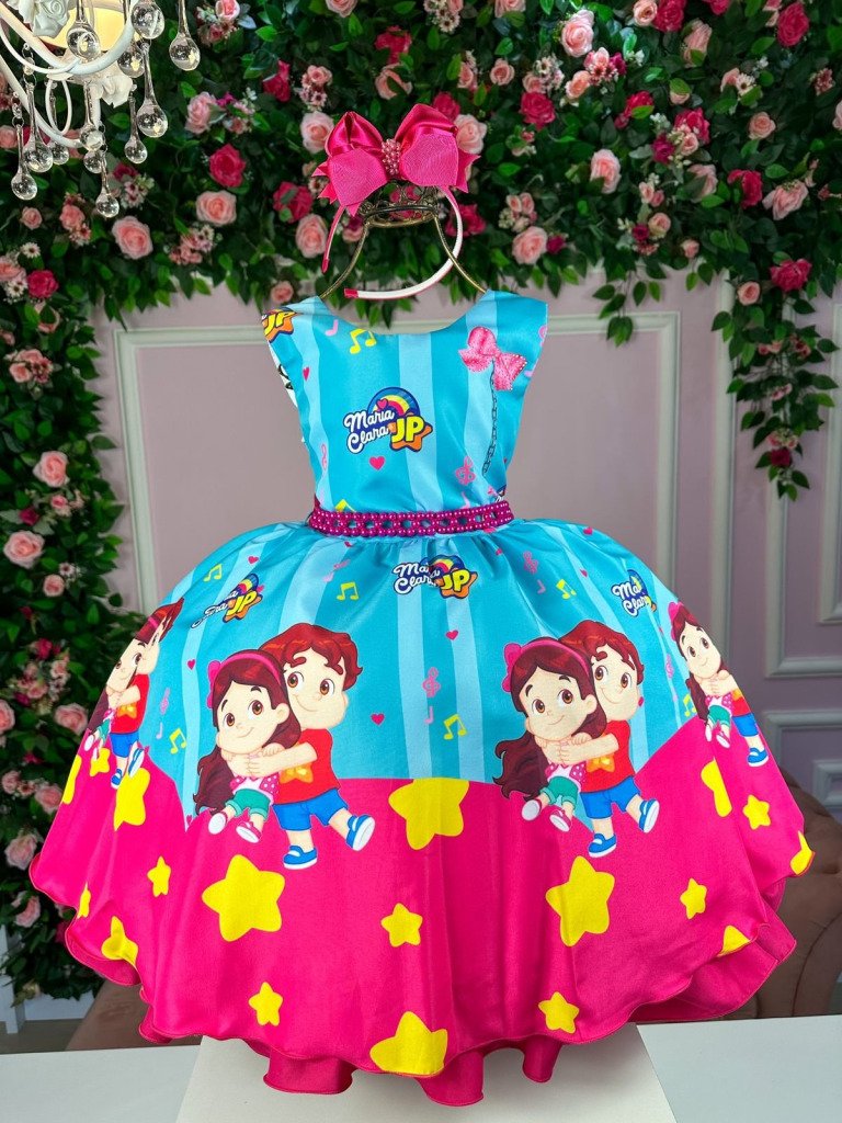 Vestido Tematicos da Miss Maria Clara e JP