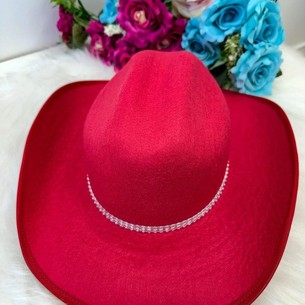 Chapeu/Chapéu Belli Vermelho