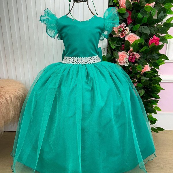 Vestido Marie Longo Amanda Verde Jade