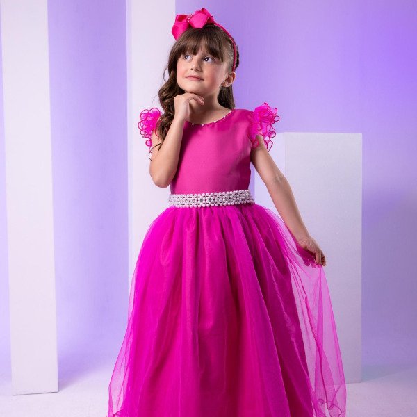 Vestido Marie Longo Amanda Pink