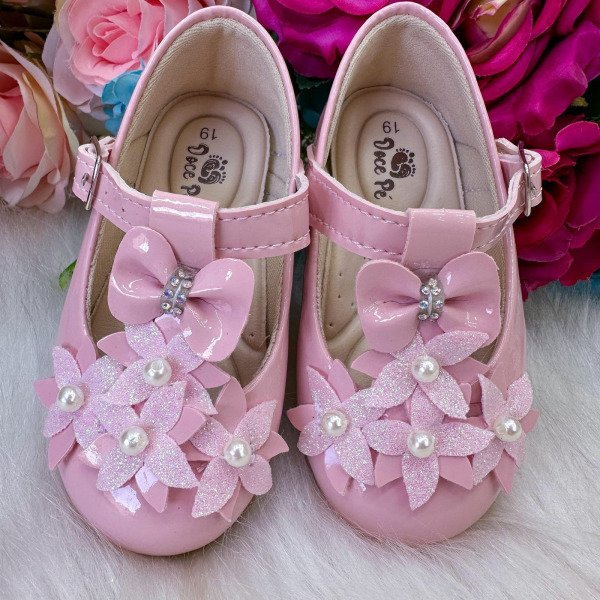 Sapatilha Doce Pe Baby Rosa Bebe