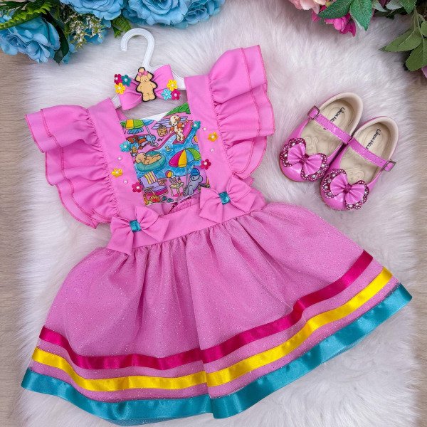 Romper/Vestido Princesa Belli Tematico Bobbie Goods