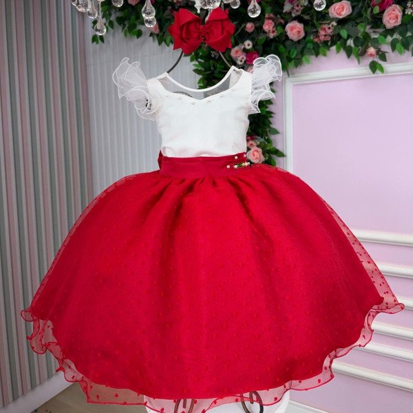 Vestido Mini Miss Betani Vermelho