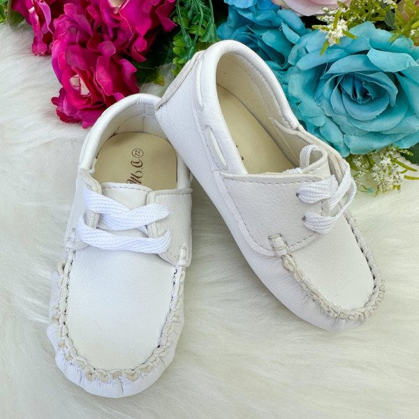 Calçado Mocassim D Milan Branco Modelo 2