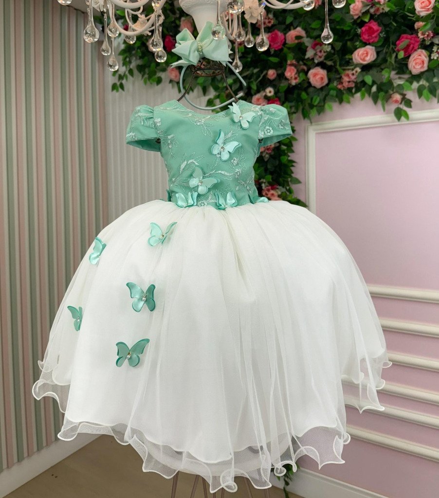 Vestido Juvenil – Midi Vila Lele Sabrina Verde Oliva e